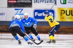 20241226 under bandymatchen i Division 1 mellan Skövde BK och Otterbäckens BK den 26 december 2024 på Arena Billingen i Skövde.