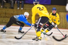 20241226 under bandymatchen i Division 1 mellan Skövde BK och Otterbäckens BK den 26 december 2024 på Arena Billingen i Skövde.