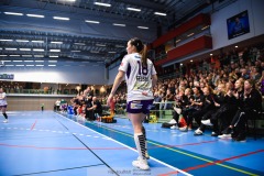 20241230 Skara HFs Melanie Felber under handbollsmatchen i Handbollsligan mellan Skövde HF och Skara HF den 30 december 2024 i Arena Skövde i Skövde.