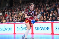 20241230 Skövde HFs Melina Pilav under handbollsmatchen i Handbollsligan mellan Skövde HF och Skara HF den 30 december 2024 i Arena Skövde i Skövde.