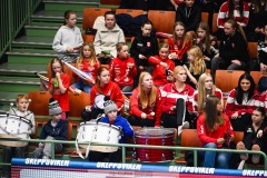 20241230 Publik under handbollsmatchen i Handbollsligan mellan Skövde HF och Skara HF den 30 december 2024 i Arena Skövde i Skövde.