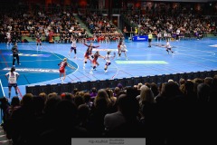 20241230 under handbollsmatchen i Handbollsligan mellan Skövde HF och Skara HF den 30 december 2024 i Arena Skövde i Skövde.