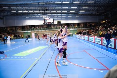 20241230 Skara HF under handbollsmatchen i Handbollsligan mellan Skövde HF och Skara HF den 30 december 2024 i Arena Skövde i Skövde.