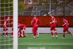 20260513 under fotbollsmatchen i Ettan Södra mellan Utsiktens BK och Skövde AIK den 13 maj 2026 på Valhalla IP i Göteborg. 
Foto: Filip Kauffeldt