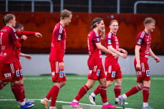 20260513 under fotbollsmatchen i Ettan Södra mellan Utsiktens BK och Skövde AIK den 13 maj 2026 på Valhalla IP i Göteborg. 
Foto: Filip Kauffeldt