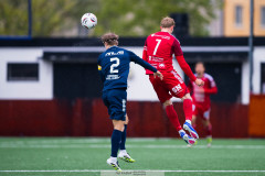 20260513 under fotbollsmatchen i Ettan Södra mellan Utsiktens BK och Skövde AIK den 13 maj 2026 på Valhalla IP i Göteborg. 
Foto: Filip Kauffeldt