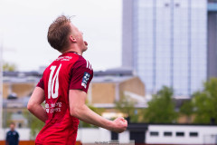 20260513 under fotbollsmatchen i Ettan Södra mellan Utsiktens BK och Skövde AIK den 13 maj 2026 på Valhalla IP i Göteborg. 
Foto: Filip Kauffeldt