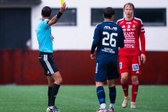 20260513 under fotbollsmatchen i Ettan Södra mellan Utsiktens BK och Skövde AIK den 13 maj 2026 på Valhalla IP i Göteborg. 
Foto: Filip Kauffeldt