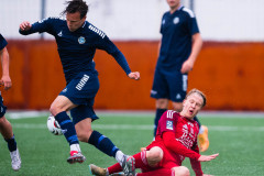 20260513 under fotbollsmatchen i Ettan Södra mellan Utsiktens BK och Skövde AIK den 13 maj 2026 på Valhalla IP i Göteborg. 
Foto: Filip Kauffeldt