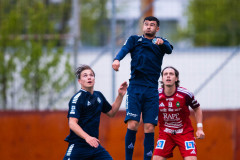 20260513 under fotbollsmatchen i Ettan Södra mellan Utsiktens BK och Skövde AIK den 13 maj 2026 på Valhalla IP i Göteborg. 
Foto: Filip Kauffeldt