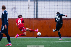 20260513 under fotbollsmatchen i Ettan Södra mellan Utsiktens BK och Skövde AIK den 13 maj 2026 på Valhalla IP i Göteborg. 
Foto: Filip Kauffeldt