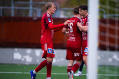 20260513 under fotbollsmatchen i Ettan Södra mellan Utsiktens BK och Skövde AIK den 13 maj 2026 på Valhalla IP i Göteborg. 
Foto: Filip Kauffeldt