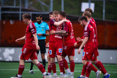 20260513 under fotbollsmatchen i Ettan Södra mellan Utsiktens BK och Skövde AIK den 13 maj 2026 på Valhalla IP i Göteborg. 
Foto: Filip Kauffeldt