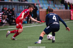 20260513 under fotbollsmatchen i Ettan Södra mellan Utsiktens BK och Skövde AIK den 13 maj 2026 på Valhalla IP i Göteborg. 
Foto: Filip Kauffeldt