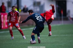 20260513 under fotbollsmatchen i Ettan Södra mellan Utsiktens BK och Skövde AIK den 13 maj 2026 på Valhalla IP i Göteborg. 
Foto: Filip Kauffeldt