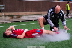 20260513 under fotbollsmatchen i Ettan Södra mellan Utsiktens BK och Skövde AIK den 13 maj 2026 på Valhalla IP i Göteborg. 
Foto: Filip Kauffeldt