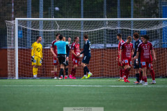 20260513 under fotbollsmatchen i Ettan Södra mellan Utsiktens BK och Skövde AIK den 13 maj 2026 på Valhalla IP i Göteborg. 
Foto: Filip Kauffeldt