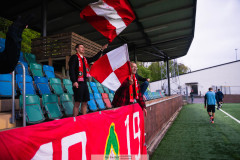 20260513 under fotbollsmatchen i Ettan Södra mellan Utsiktens BK och Skövde AIK den 13 maj 2026 på Valhalla IP i Göteborg. 
Foto: Filip Kauffeldt