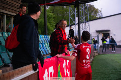 20260513 under fotbollsmatchen i Ettan Södra mellan Utsiktens BK och Skövde AIK den 13 maj 2026 på Valhalla IP i Göteborg. 
Foto: Filip Kauffeldt