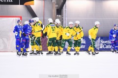 20241228 Ljusdals BK under bandymatchen i Elitserien mellan Villa-Lidköping BK och Ljusdals BK den 28 december 2024 i Sparbanken Arena i Lidköping.