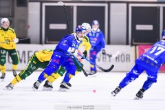 20241228 Villa-Lidköpings Martin Hammarberg  under bandymatchen i Elitserien mellan Villa-Lidköping BK och Ljusdals BK den 28 december 2024 i Sparbanken Arena i Lidköping.