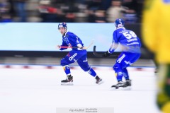 20241228 Villa-Lidköpings Martin Andreasson under bandymatchen i Elitserien mellan Villa-Lidköping BK och Ljusdals BK den 28 december 2024 i Sparbanken Arena i Lidköping.