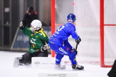 20241228 Villa-Lidköpings William Arvidsson  under bandymatchen i Elitserien mellan Villa-Lidköping BK och Ljusdals BK den 28 december 2024 i Sparbanken Arena i Lidköping.