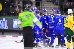 20241228 Villa-Lidköpings Victor Petersson  under bandymatchen i Elitserien mellan Villa-Lidköping BK och Ljusdals BK den 28 december 2024 i Sparbanken Arena i Lidköping.